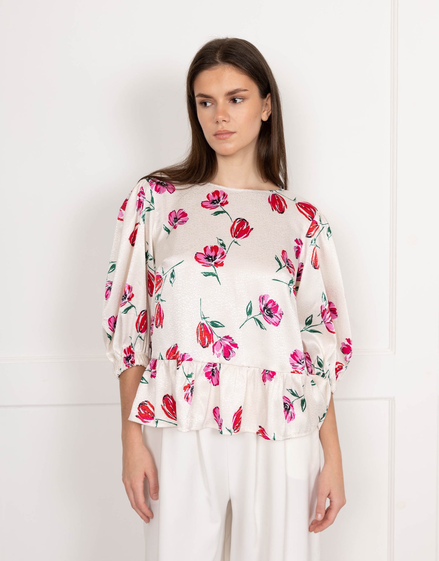 Flounce London Floral Top