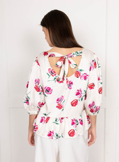 Flounce London Floral Top