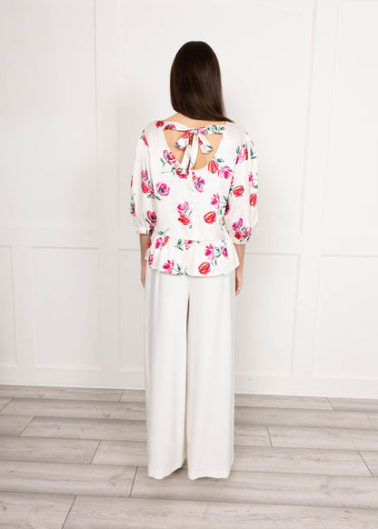 Flounce London Floral Top