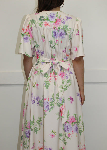 Flounce London Floral Maxi Dress
