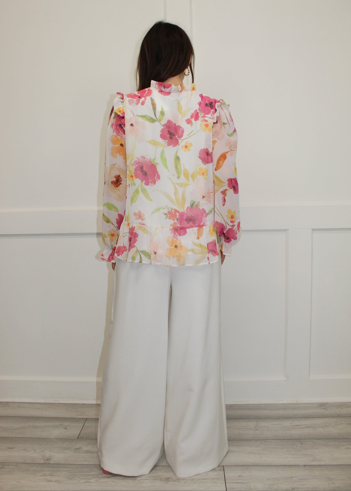 Flounce London Floral Blouse
