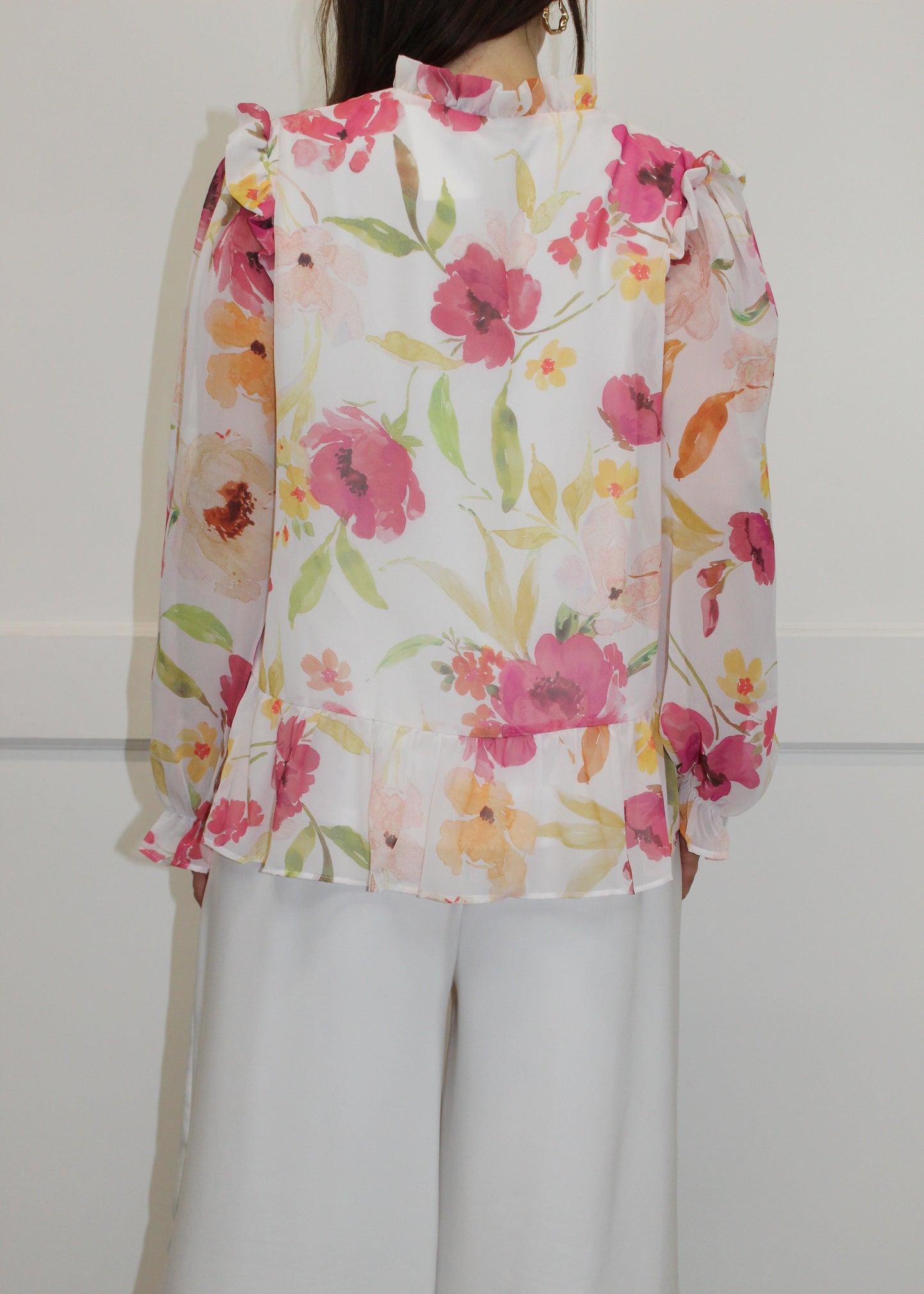 Flounce London Floral Blouse